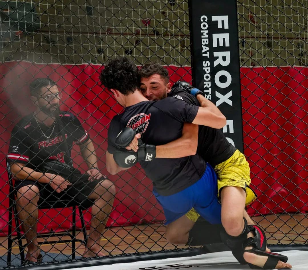 Interclub, nos combattants dans la cage